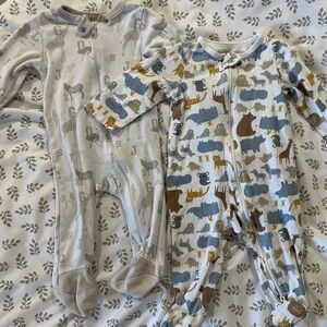 Adorable Animal Print Baby Onesies